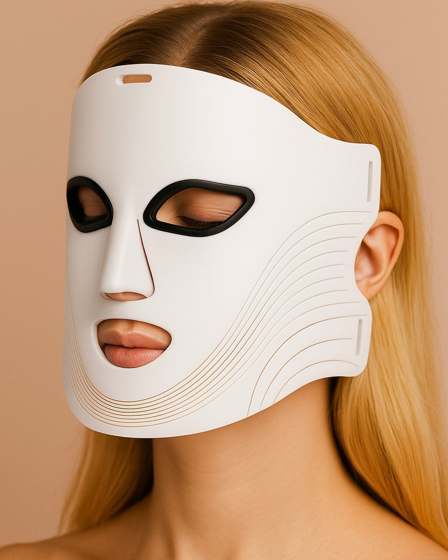 Máscara Facial de Luz LED & Infrarrojos Premium
